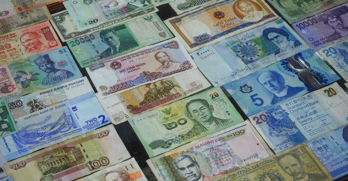 exchange rate illustration