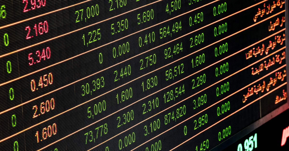 stock market illustration