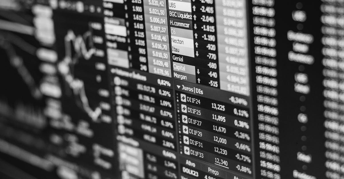 stock market illustration