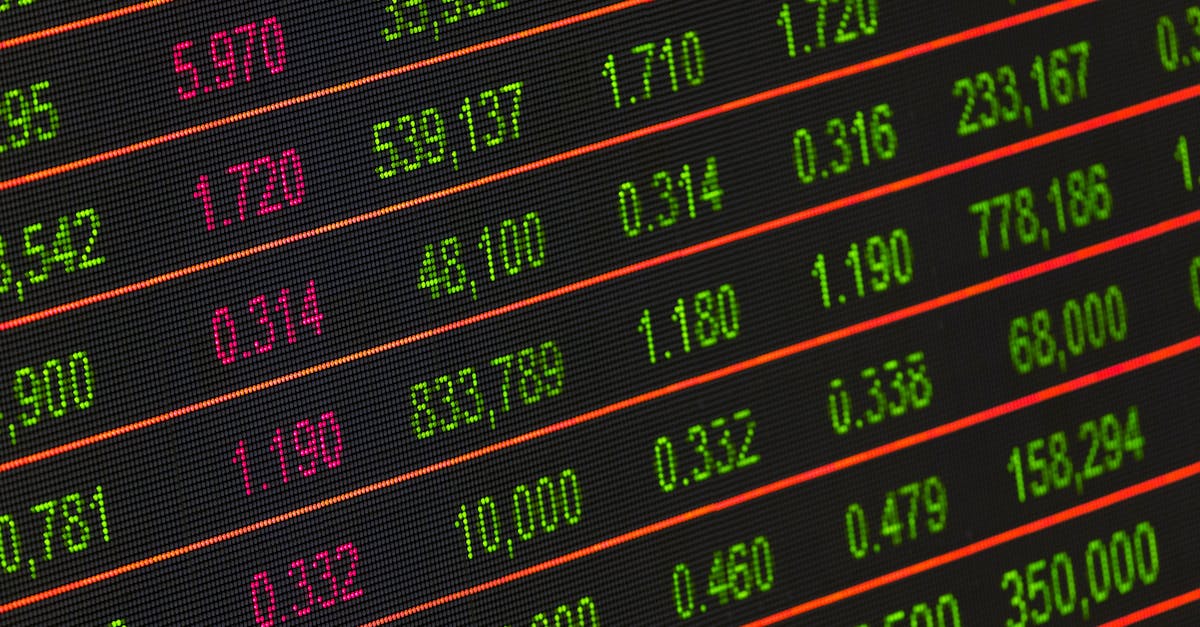 stock market illustration